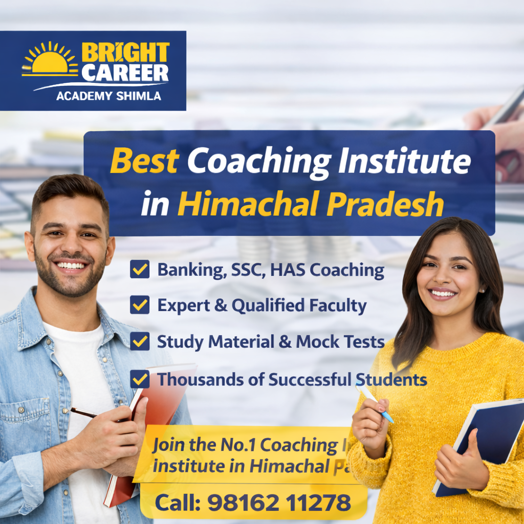 Best Coaching Institute in Himachal Pradesh